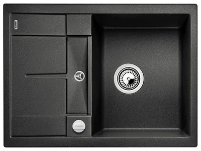 Zdjęcie produktu dla BLANCO METRA 45 S Compact, Zlew wpuszczany, Silgranit, Antracyt, Odwracalny, 45 cm, Niemcy