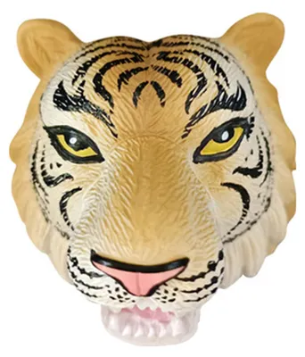 Produktbild von PVC-Tierkopf-Figur, Kühlschrankdekoration, Mini-Antilope, Elch, Mammut, Zebra, Hirsch, Wolf, Tigerkopf-Statue, Wandskulptur, Ornament H