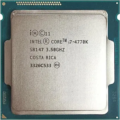 Immagine prodotto di Processore Cpu Desktop Intel Core I7 4770k Lga 1150 Quadcore 3,5 Ghz Bulk