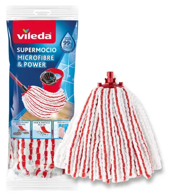 Produktbild von Vileda Mikrofaser- und Power-Mopp-Nachfüllpackung