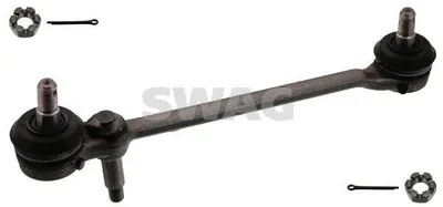 Produktbild von SWAG Spurstange 82 94 2767, 320mm, Gewinde M14x1,5 & M12x1,25, Kronenmutter, Vorderachse