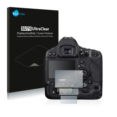 Produktbild von 6x Für Canon EOS 1D X Mark III Schutzfolie Savvies Displayschutz Display Schutz Folie Klar Transparent