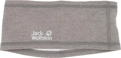 Produktbild von Jack Damen Wolfskin Hydropore Headband Stirnband Schweißband Grau 1906841-6038