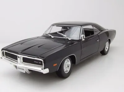 Produktbild von Maisto - 1969 Dodge Charger R/T, schwarz, 1:18