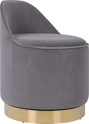 Produktbild von Drehhocker Viktor 100 Grau