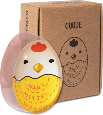 Produktbild von Gourmetly Eieruhr, für ins Wasser, mit Farbwechsel, lustiger Egg Timer