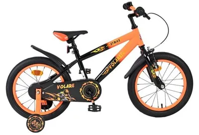 Produktbild von Volare Strike Kinderfahrrad - Jungen - 16 Zoll - Schwarz Orange