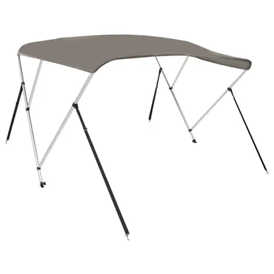 Produktbild von vidaXL 3-Bow Bimini-Top Grau 183x180x137 cm