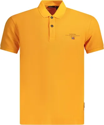 Produktbild von Napapijri Herren KURZARM-POLOSHIRT Orange NP0A4GDLELBASSS4_ARA70 : Größe - S Größe: S