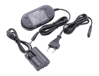 Produktbild von vhbw Netzteil Ersatz für Canon ACK-E2, DR400 für Kamera, Digitalkamera, DSLR - Netzkabel + DC Kuppler, 2m