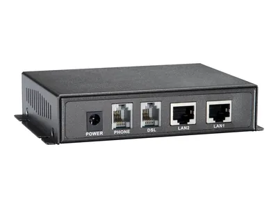 Zdjęcie produktu dla LevelOne VDS-1201, 100 Mbit/s, IEEE 802.3, IEEE 802.3u, Pełny, Pół-dupleks, 300 m, DSL, LAN, Zasilanie, Czarny