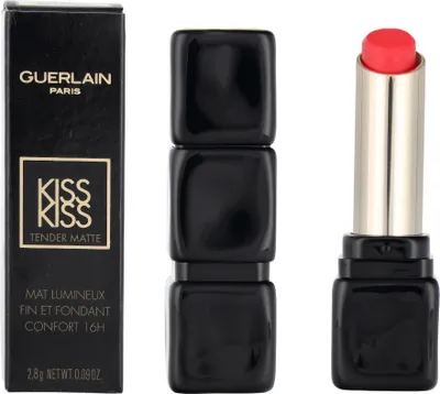 Produktbild von Guerlain KissKiss Tender Matte, Koralle, Sexy Coral, 1 Farben, Färbung, Frauen, Matte