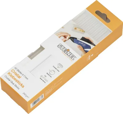 Produktbild von Steinel Klebesticks Ø 7 mm Cristal 40er Pack
