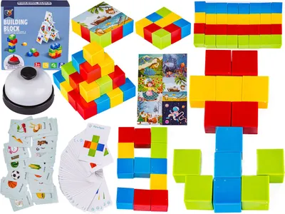 Produktbild von Bauklötze, Karten, Puzzles Geschicklichkeitsspiel