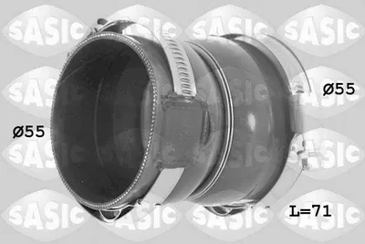 Produktbild von SASIC 3350001 Turbo Ladeluftschlauch für CITROËN C5 III Kombi (RW) passend für PEUGEOT 307 (3A/C) 407 SW (6E) 307 Break (3E)