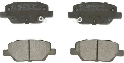 Produktbild von ABE Bremsbeläge Satz Hinten für FIAT TIPO Kombi (356) C2F022ABE