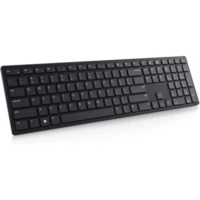 Produktbild von DELL Pro-Tastatur – KB500 - UK (QWERTY), Volle Größe (100%), Kabellos, RF Wireless, Plunger key switch, QWERTY, Schwarz