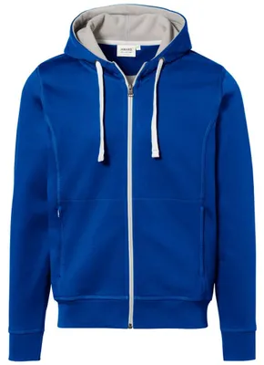 Produktbild von HAKRO Hakro Herren Kapuzen-Jacke Bonded #455 Gr. 2XL royal