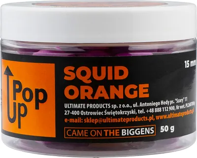 Obrázek produktu pro Chobotnice + oranžové plovoucí kuličky New UltimateProducts Chobotnice Orange Pop-Ups 15mm