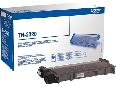 Obrázek produktu pro Brother TN-2320, 2600 str., Černá, 1 kusů