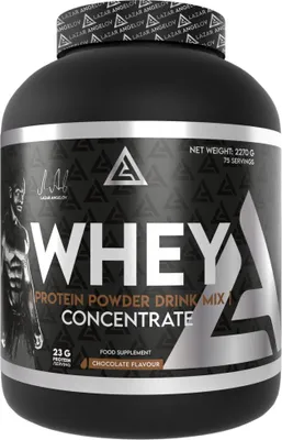 Immagine prodotto di Lazar Angelov Nutrition | LA Whey Protein Powder Drink Mix | Concentrato di cioccolato