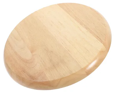 Runder Holzkrucksitz, Ersatzsitzfläche für Barhocker, 30,5 cm
