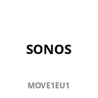 Obrázek produktu pro Sonos Move, Bezdrátový, USB typu C, Přenosný mono reproduktor, Bílá, Dotyk, Prachuodolný, Odolný proti nárazům, Odolné vůči vodě