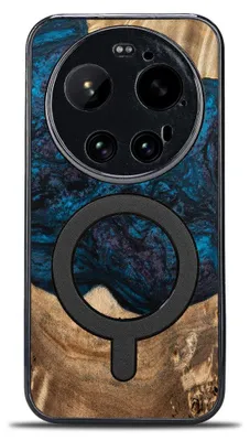 Produktbild von Holzhülle für Xiaomi 17 Ultra, Bewood Unique Planets Neptun für MagSafe