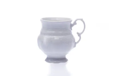 Obrázek produktu pro Hrnek, 0,2 l, český porcelán, Sonáta, bílá krajka, Leander