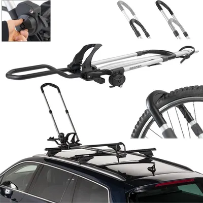 Produktbild von MENABO CHRONO Fahrradhalterung links Fatbike E-Bike T-Slips Silber