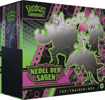 Produktbild von Pokémon Karmesin & Purpur Nebel der Sagen - Top-Trainer Box - DE