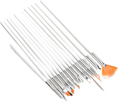 Zdjęcie produktu dla Sunone Pędzelki do Zdobień A15 Białe