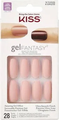 Produktbild von Kiss | Künstliche Nägel Maniküre-fertig, 28 Stück, rosa nails