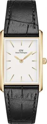 Image de Daniel Wellington Ladies Bound Black Crocodile Gold 22