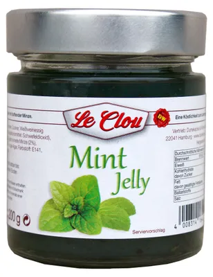 Zdjęcie produktu dla Le Clou Mint Jelly Gourmet Sos do jagnięciny i dziczyzny 200g
