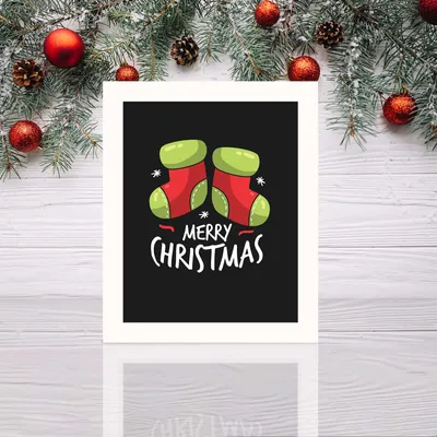 Obrázok produktu pre Wallity, BCTNOEL- CST2048, Farebný, Obraz na plátne, 23,5 x 28,5 cm, Maľba: 100% MDF (hrúbka: 2