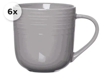 Produktbild von Becher 400ml 6er Set Levi grau