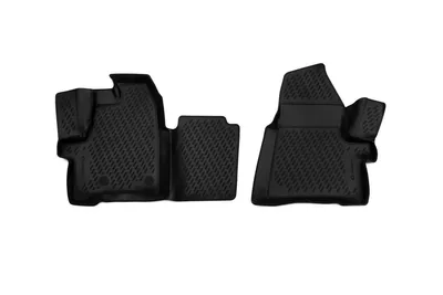 Produktbild von Gummimatten Fußmatten Fußraumschale für Ford Tourneo Custom 1+1 Sitze 2013-