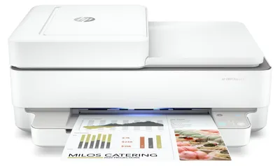 Produktbild von HP ENVY Pro Envy 6432e Wireless All-in-One Farbe Drucker, Instant Ink; Kopierer, Scanner, Thermal Inkjet, Farbdruck, 4800 x 1200 DPI, A4, Direktdruck, Weiß