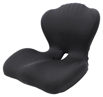 Obrázok produktu pre Solidchoice – Ergonomická L-tvarová sedacia podložka z pamäťovej peny s podporou bedrovej oblasti