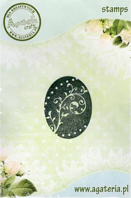 Image de Tampon - Oeuf de Pâques 4 - motif (complet) - Agateria