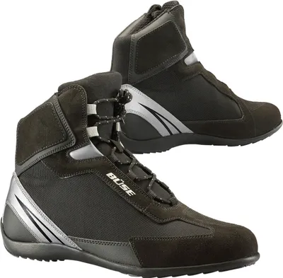 Zdjęcie produktu dla Buty motocyklowe BUSE B50 czarne/srebne 45