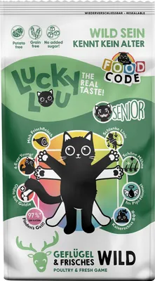 Produktbild von Lucky Lou Senior Geflügel & Wild 340 g