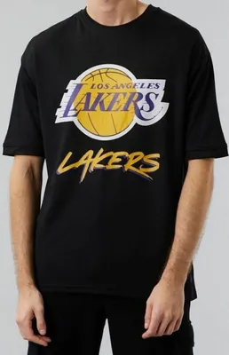 Image de New Era Trička Nba Los Angeles Lakers Script Mesh, 60284737, Taille : 183