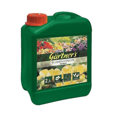 Produktbild von Gärtner´s Blumendünger mit Guano, 2,5 l