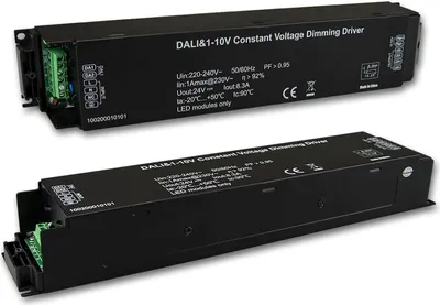 Produktbild von ISOLED LED PWM-Trafo 24V/DC, 0-200W, IP20, 1-10V/Push/DALI dimmbar