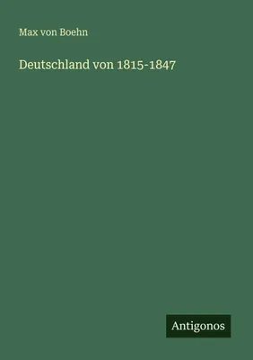 Produktbild von Deutschland von 1815-1847