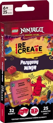 Produktbild von Lego Recreate. Herausforderungskarten. Ninja-Abenteuer.