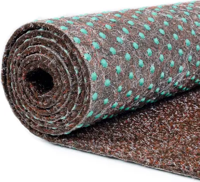 Produktbild von Carpeto Rugs Kunstrasen Balkon Teppich Wasserfest - Kunstrassenteppich - Rasenteppich Meterware mit Noppen - Kunstgras - Braun - 300 x 600 cm