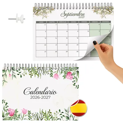 Immagine prodotto di Calendario da parete 2026: luglio 2026 - dicembre 2027 (18 mesi) | Calendario mensile 2026 | Calendario da parete 2026 (Natura)